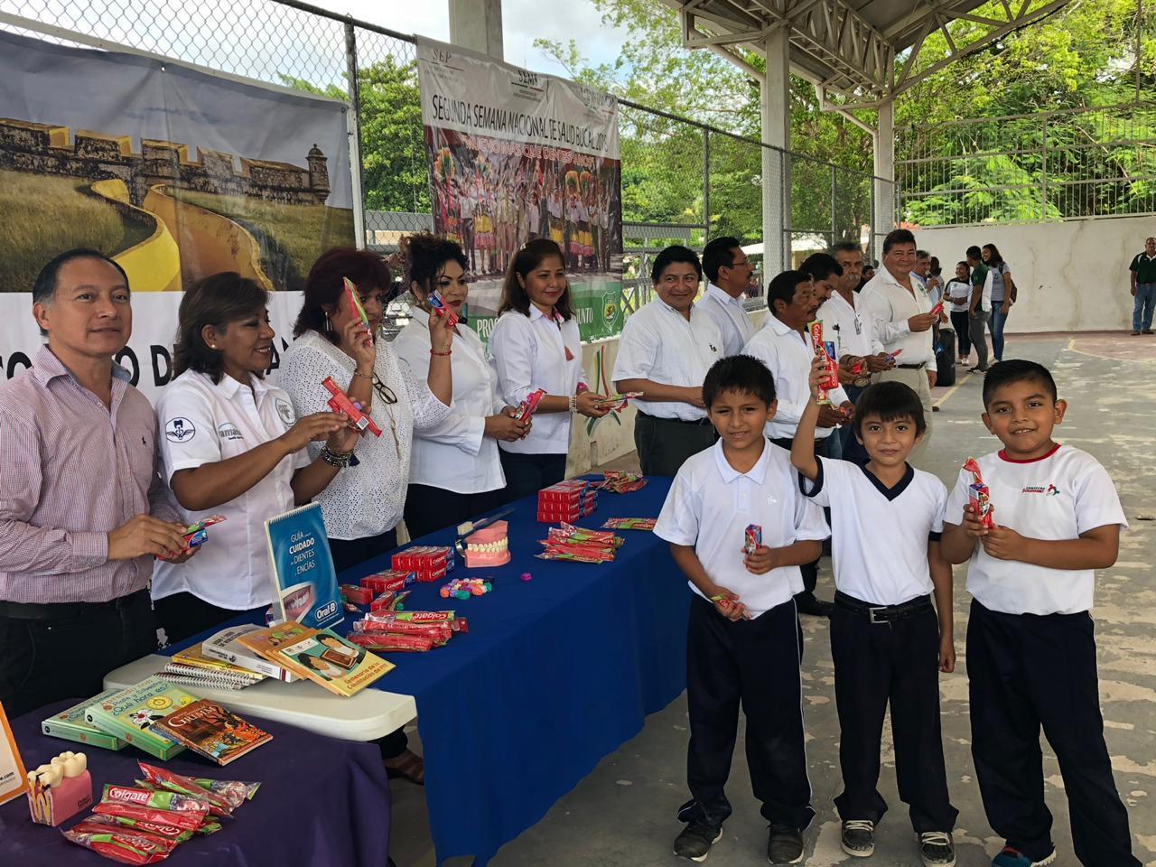 Inauguración de la Segunda Semana Nacional de Salud Bucal 2018 Campeche